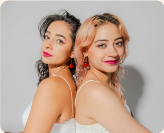 Mônica e Michele, fundadoras da Associação Um Pelo Outro Fazendo o Bem